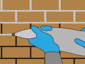 Single-line grouting method